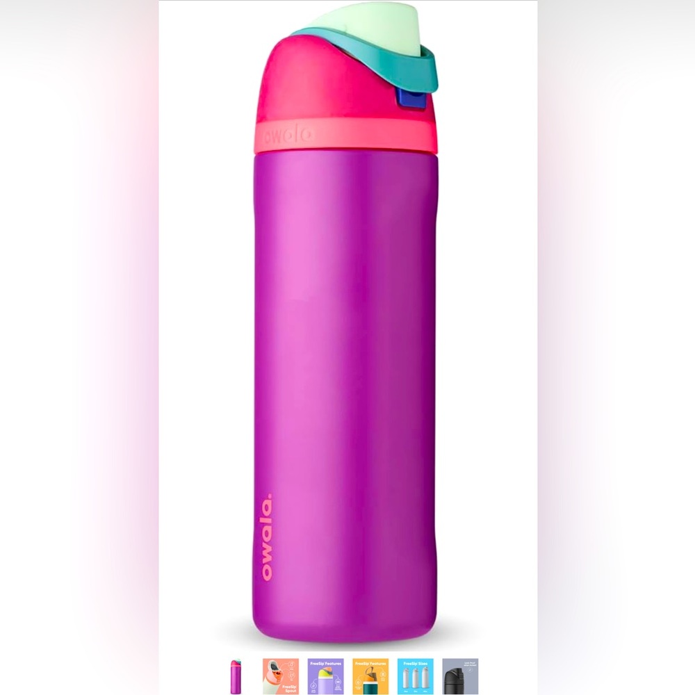 Owala 24 oz water bottle purple color